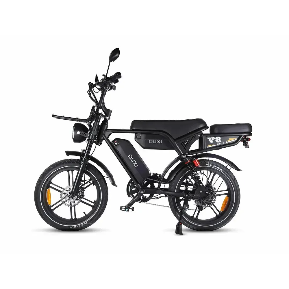 Ouxi V8 Ultra Max - Zwart - Bruin Zadel