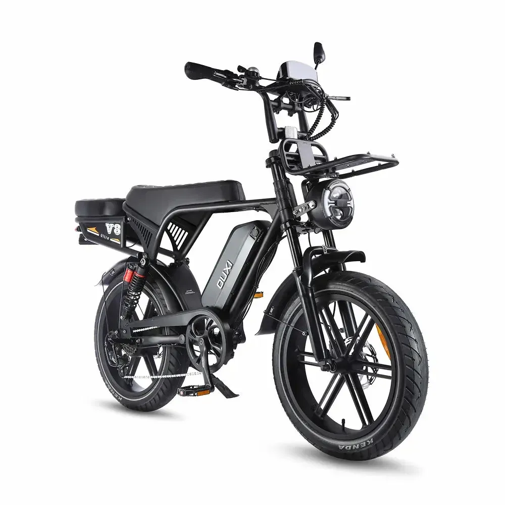 Ouxi V8 Ultra - Zwart - Bruin Zadel