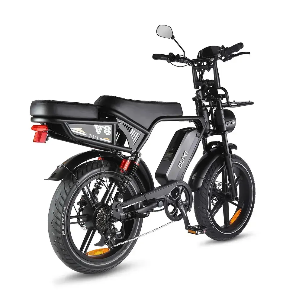 Ouxi V8 Ultra - Zwart - Bruin Zadel