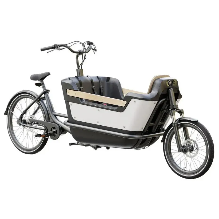 Royal Cargo Bike 2W Premium - Taupegrijs