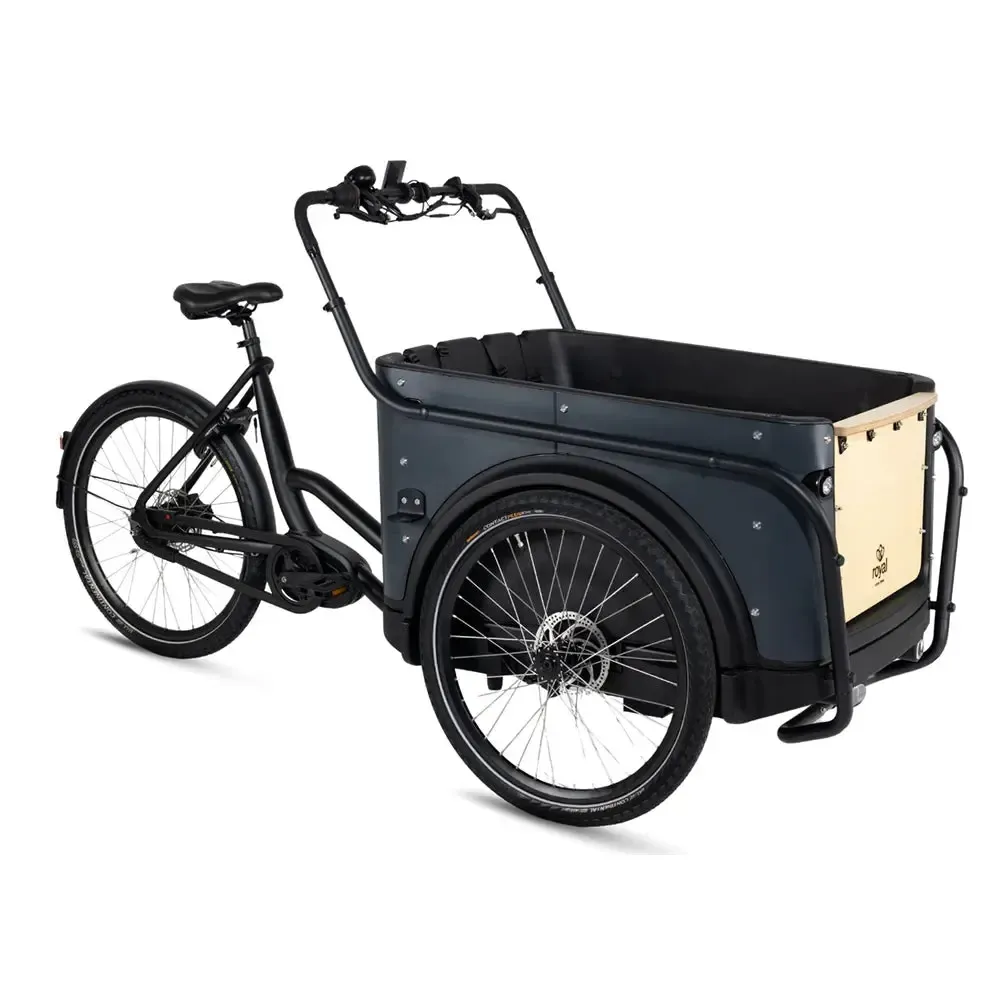 Royal Cargo Bike 3W Premium - Antraciet