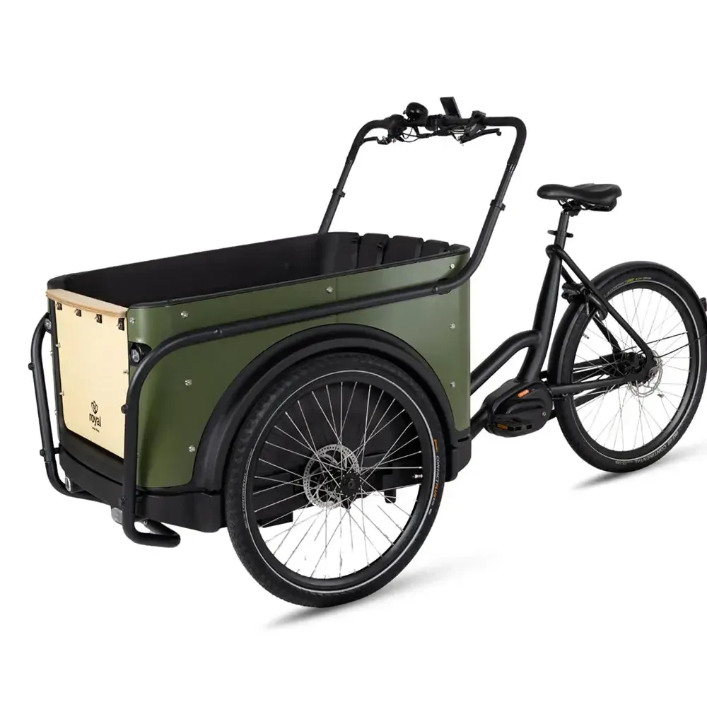 Royal Cargo Bike 3W Premium - Groen