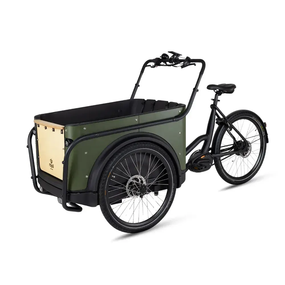 Royal Cargo Bike 3W Premium Plus - Groen