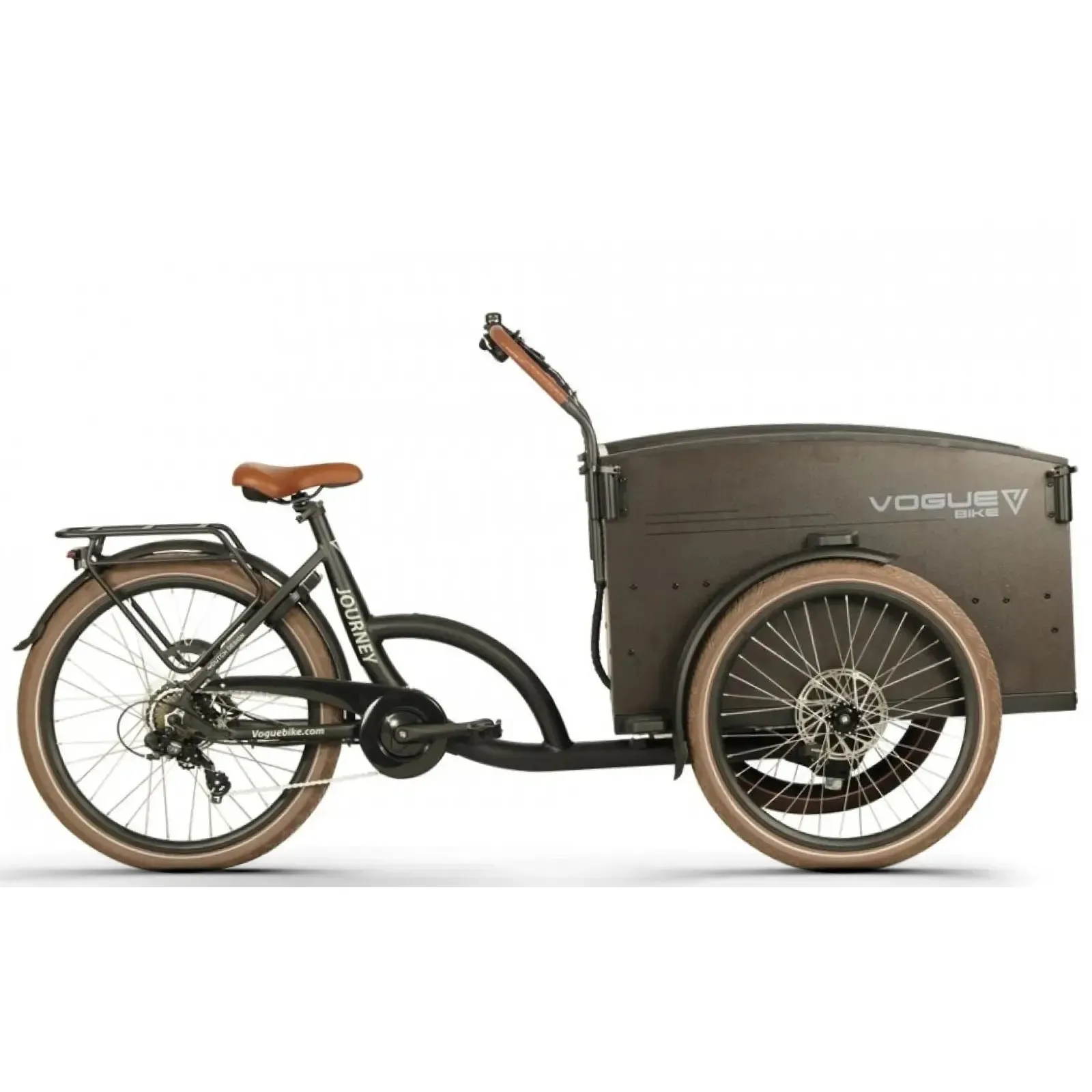 Vogue Journey Plus - Matt Black - Brown