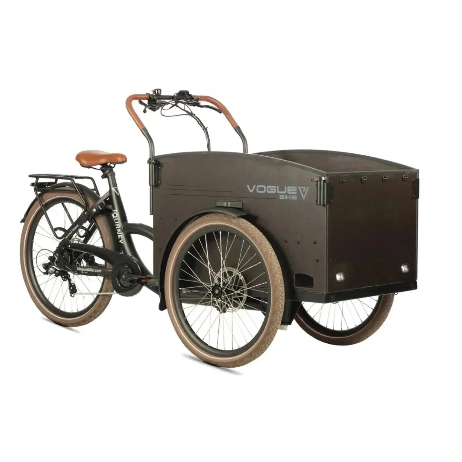 Vogue Journey Plus - Matt Black - Brown