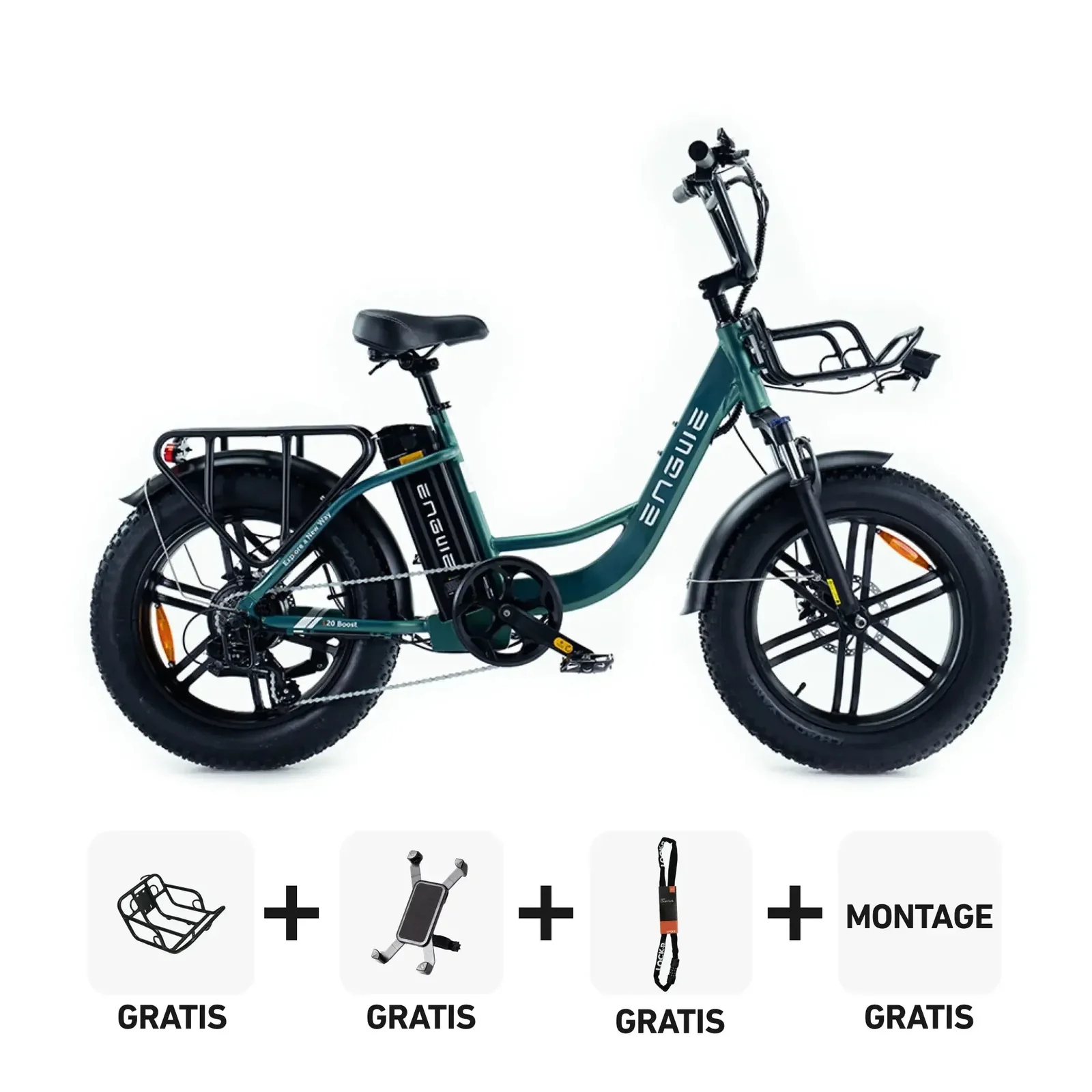 ENGWE L20 Boost - Groen