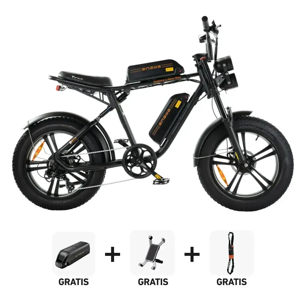 ENGWE M20 Dubbele Accu - Zwart