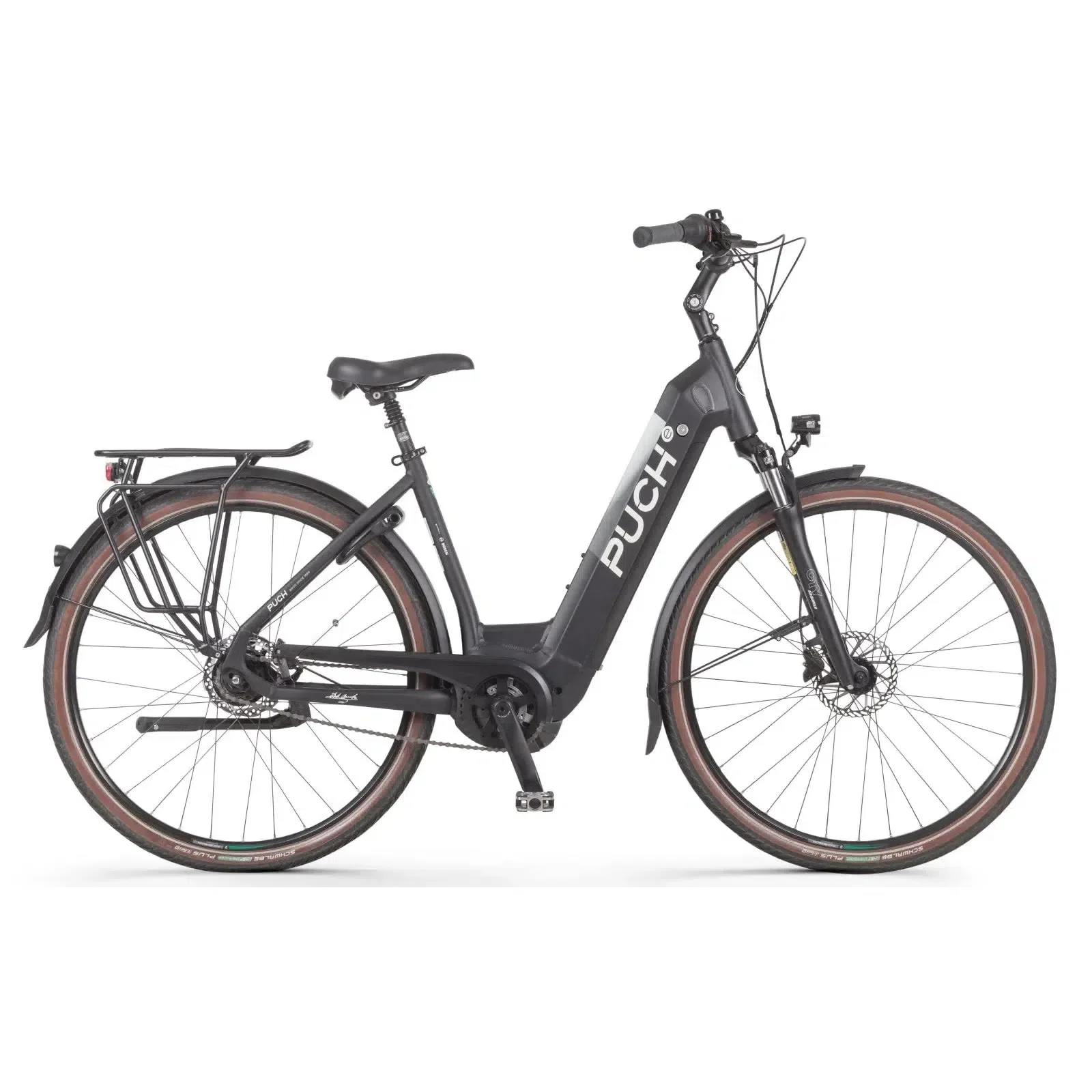 Puch E-Maxi Belt Active Plus 500 N7 - Zwart
