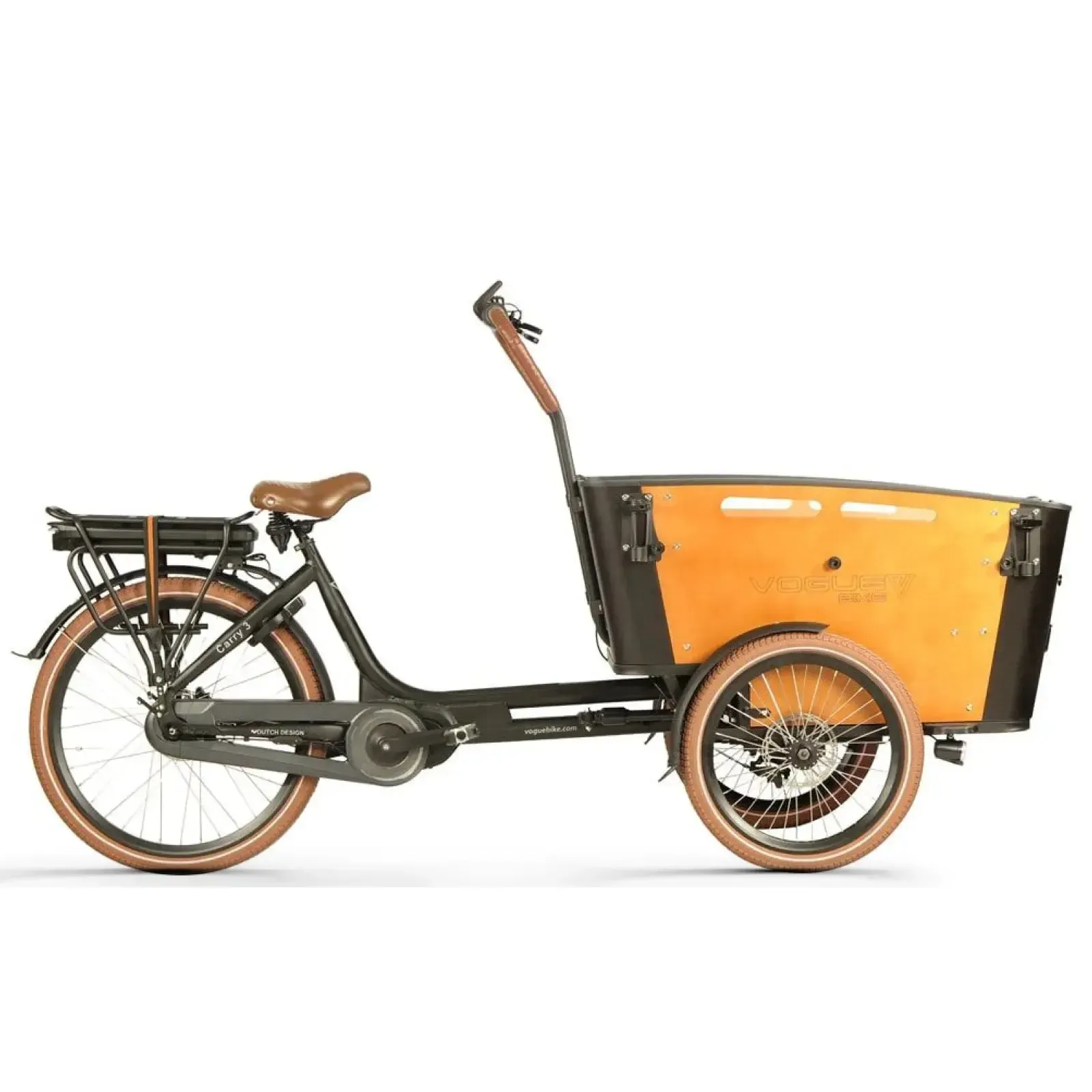 Vogue Carry 3 Bafang Max - Brown Black